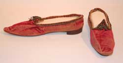 Souliers provenant de la famille de Beaujeu