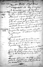 3 novembre 1751, inventaire du domaine seigneurial de Soulanges