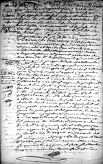 Concession d'une terre à  Jacques Delisle, page 1