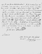 Lettre du 15 octobre 1783, Joseph-Dominique-Emmanuel à  Franà§ois-Charles, page 3