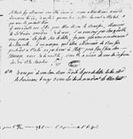 Lettre du 20 octobre 1785, Joseph-Dominique-Emmanuel à  Pointard