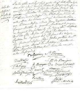 Acte de décès de Joseph Germain, registre