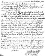 Lettre du 21 octobre 1792, Joseph-Dominique-Emmanuel à  Pointard, page 2