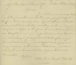 Lettre de Joseph-Dominique-Emmanuel à  Brickwood