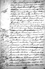 Inventaire après décès de Joseph-Dominique-Emmanuel, page 1