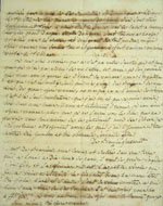 Lettre du 17 février 1791, Marie-Louise de Beaujeu à  sa mère, page 4