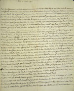 Lettre de  Marie-Louise Liénard de Beaujeu à  Jacques-Philippe, page 1