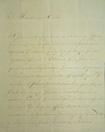 Lettre d'Amédée du 30 janvier 1796, page 1