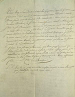 Lettre du 20 mars 1825, page 2