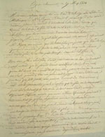 Lettre du 27 mai 1831, page 1