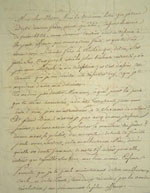 Lettre du 25 octobre 1832, page 1