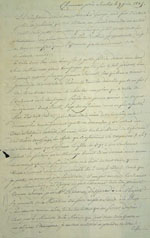 Lettre du 7 juin 1835, page 1