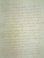 Lettre du 1 octobre 1836, page 1
