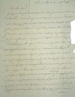 Lettre du 3 septembre 1838, page 1