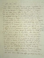 Lettre du 18 octobre 1845, page 1