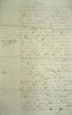 Obituaire du début 1846, page 1