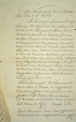 Lettre du 1 octobre 1831, page 1