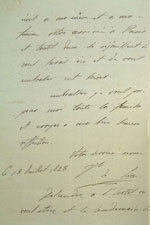 Lettre du 18 juillet 1828, page 2