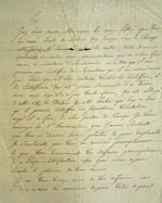 Lettre du 18 juillet 1767, Doutreleau à  Joseph-Dominique-Emmanuel