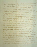 Lettre du 1 avril 1770, Doutreleau à  Joseph-Dominique-Emmanuel
