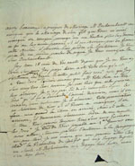 Lettre vers le 6 mai 1775, Doutreleau à  Joseph-Dominique-Emmanuel