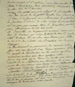 Lettre du 1 juillet 1774, Doutreleau à  Joseph-Dominique-Emmanuel