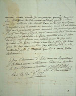 Lettre du 20 janvier 1777, Doutreleau à  Louise Prud'homme