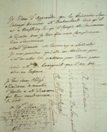 Lettre du 20 janvier 1777, Doutreleau à  Louise Prud'homme