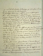 Lettre du 29 février 1780, Doutreleau à  Joseph-Dominique-Emmanuel