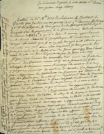 Lettre du 29 février 1780, Doutreleau à  Joseph-Dominique-Emmanuel