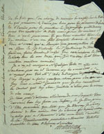 Lettre du 4 mars 1781, Doutreleau à  Joseph-Dominique-Emmanuel