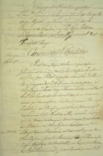 Mémoire de Joseph-Dominique-Emmanuel Le Moyne de Longueuil, page 1