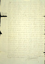 4 novembre 1788, Bornage de la pointe des Cascades