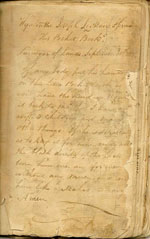 30 septembre 1806, Carnet de notes de l'arpenteur St-Germain