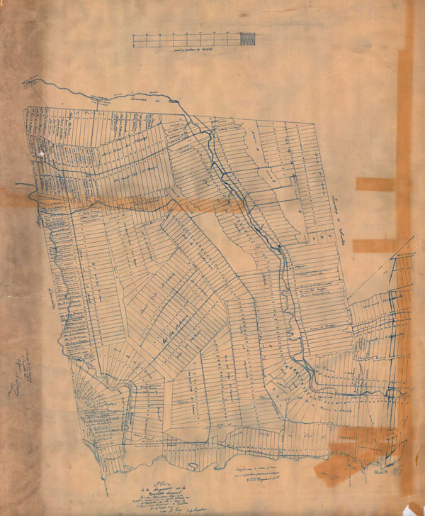 Plan de la seigneurie de Nouvelle-Longueuil, 18 mars 1791