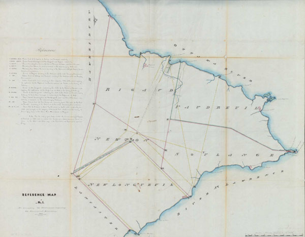 Presqu'à®le de Vaudreuil-Soulanges, 1841